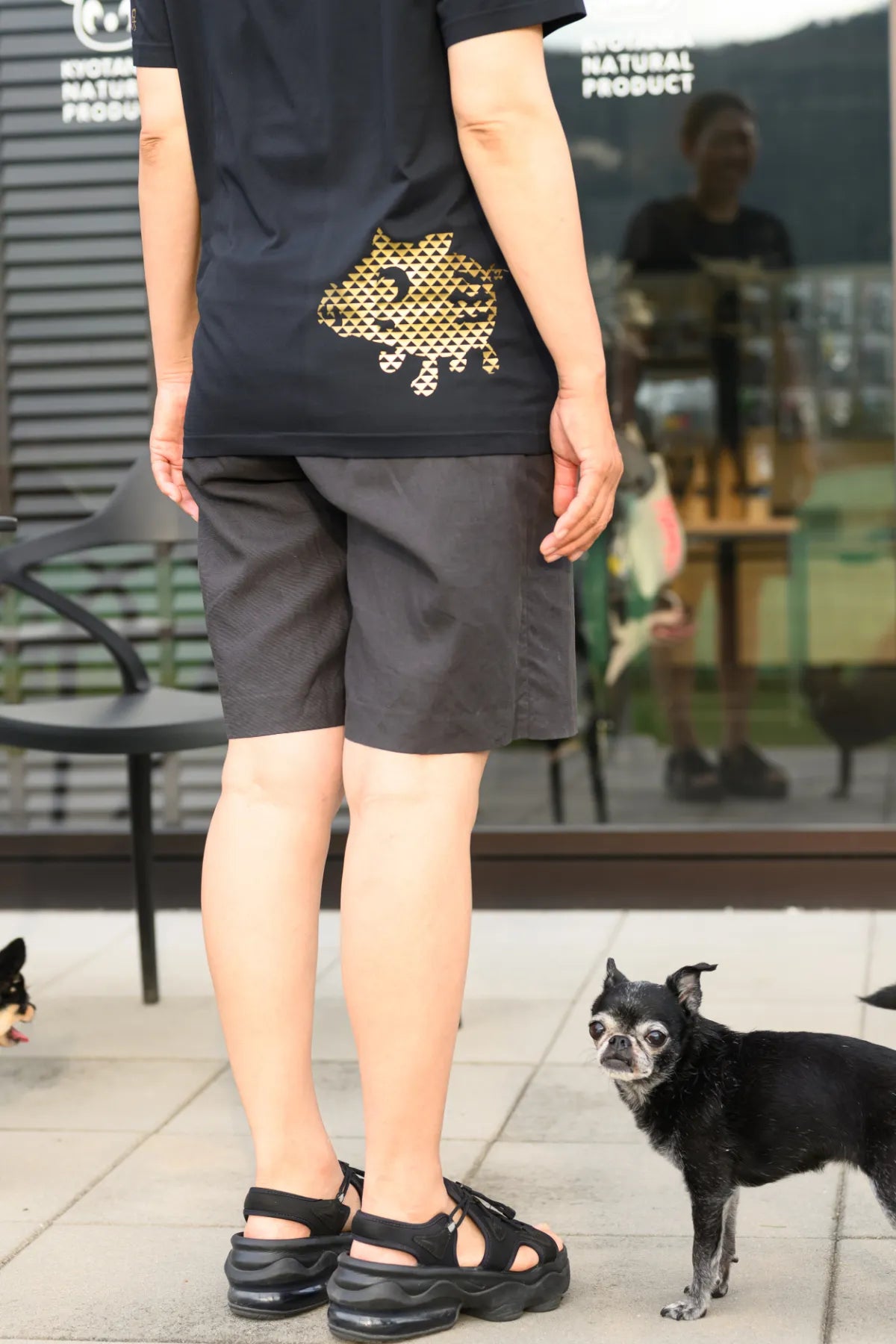 【予約販売】京丹波自然工房 オリジナルTシャツ《猪》
