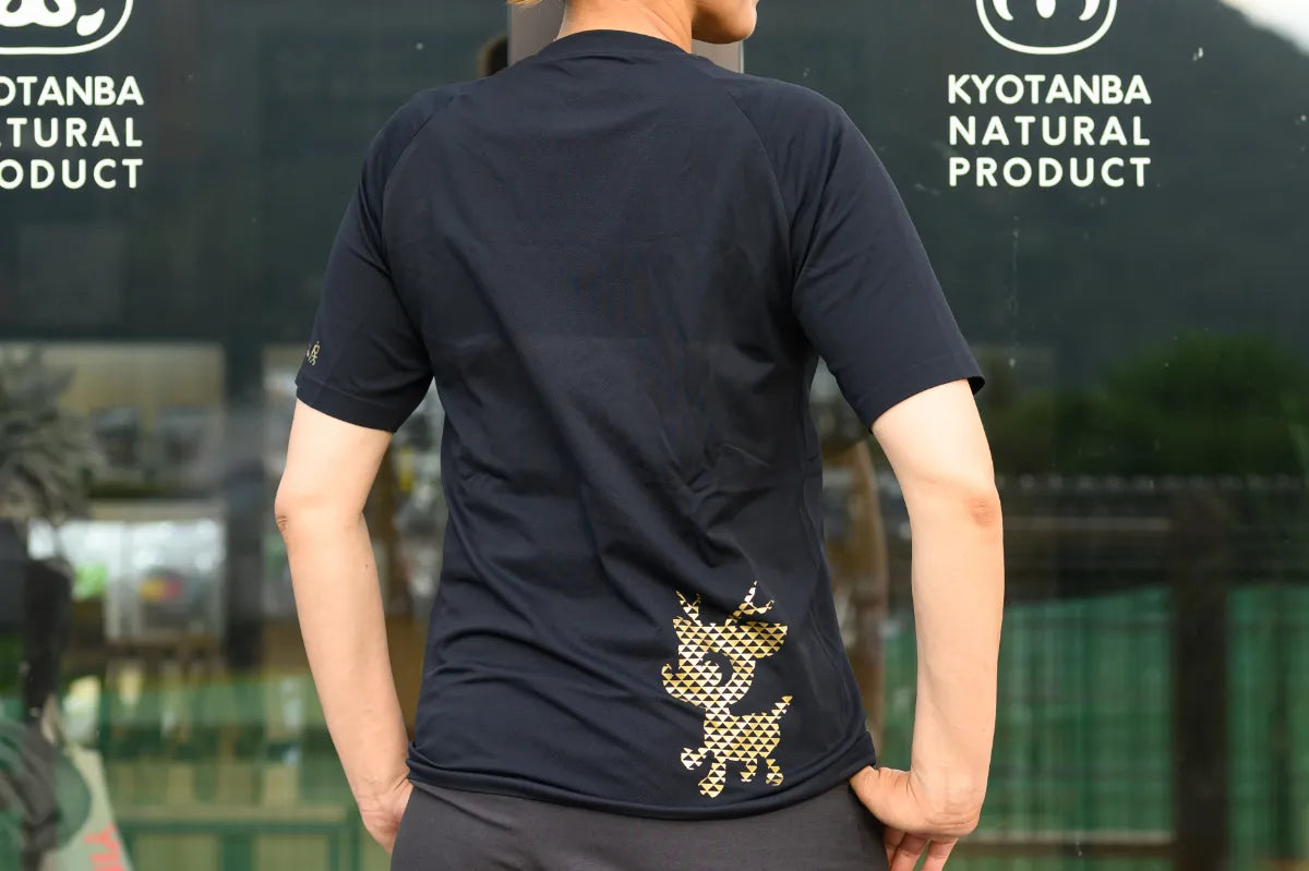 【予約販売】京丹波自然工房 オリジナルTシャツ《鹿》