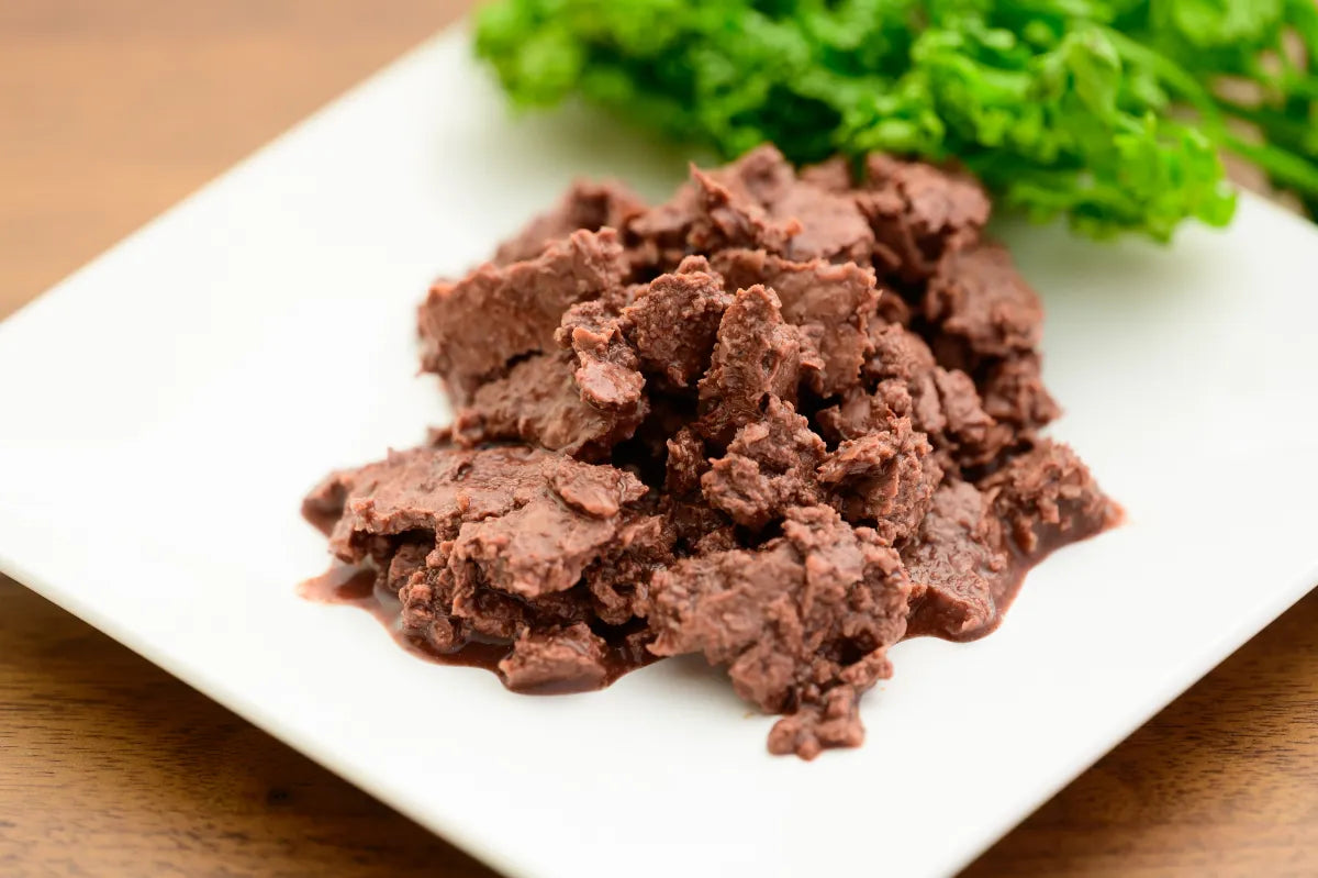 猪レトルト(肉と肝臓)　50グラム