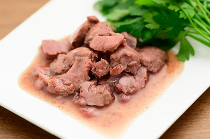 鹿肉レトルト(カット肉)　50グラム