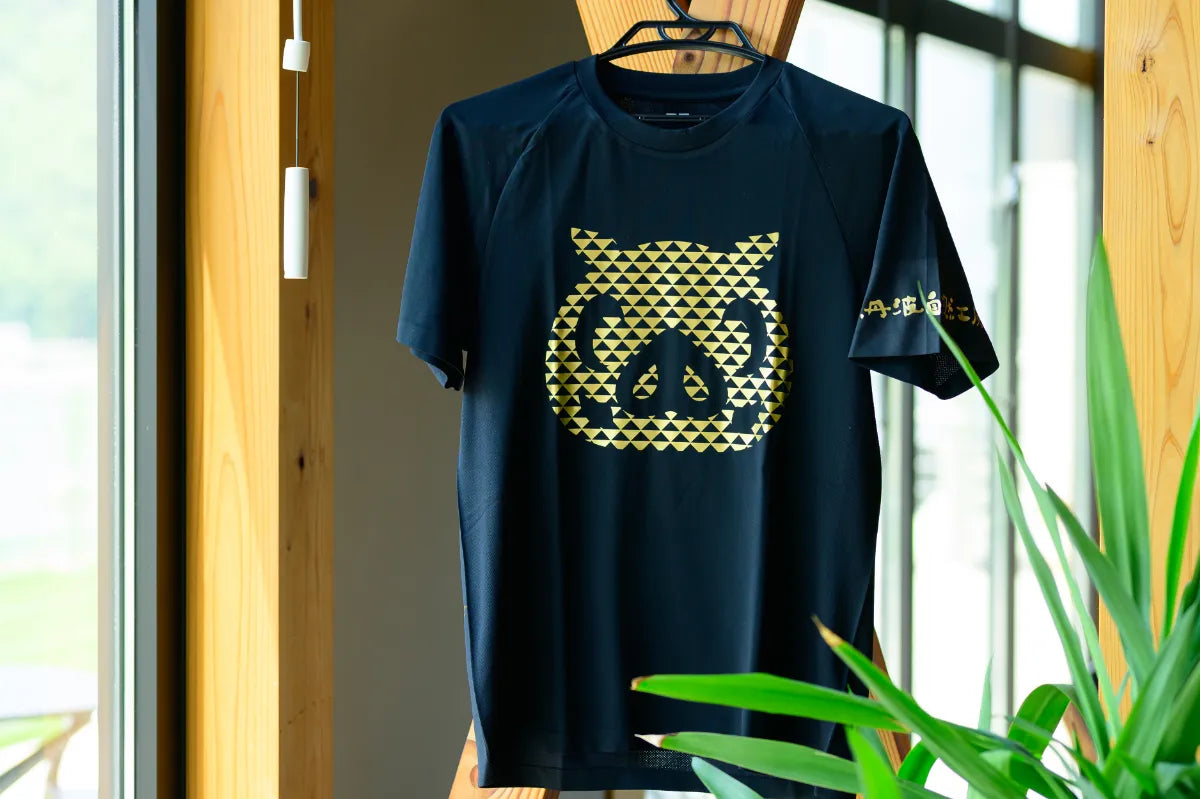 【予約販売】京丹波自然工房 オリジナルTシャツ《猪》