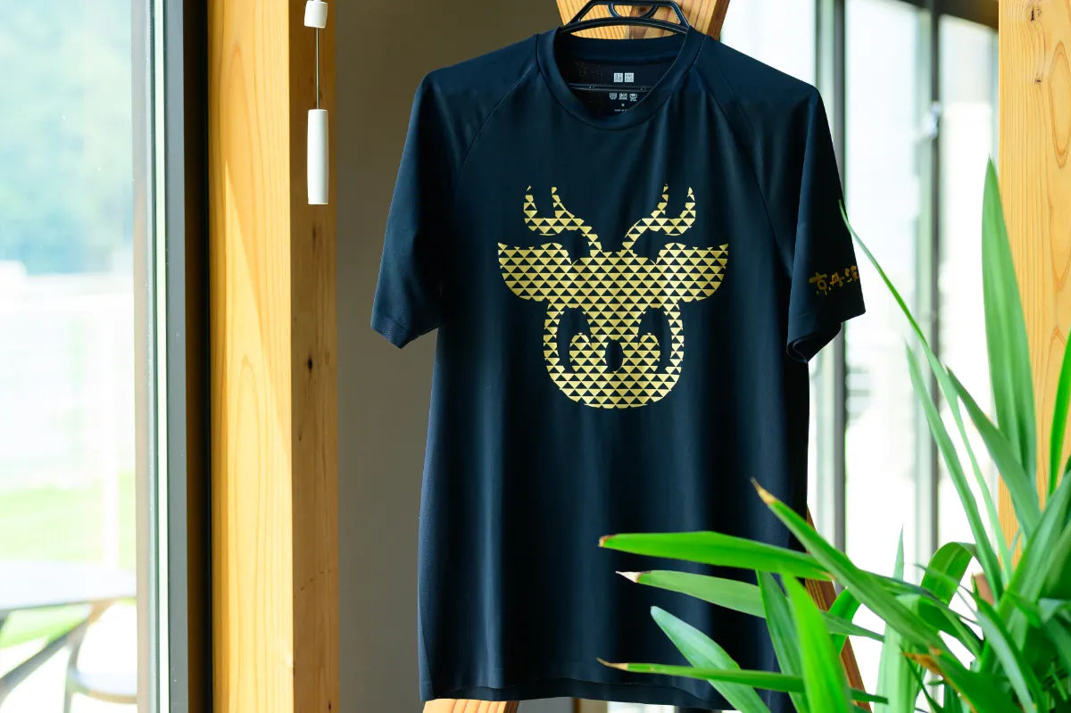 【予約販売】京丹波自然工房 オリジナルTシャツ《鹿》