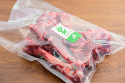 鹿生骨(大型犬用)　1kg（冷凍品）＊予約制