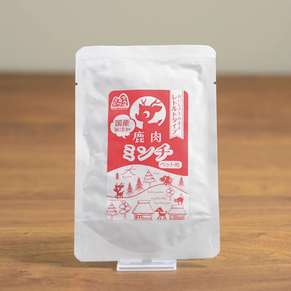 鹿肉レトルト(ミンチ)　50グラム